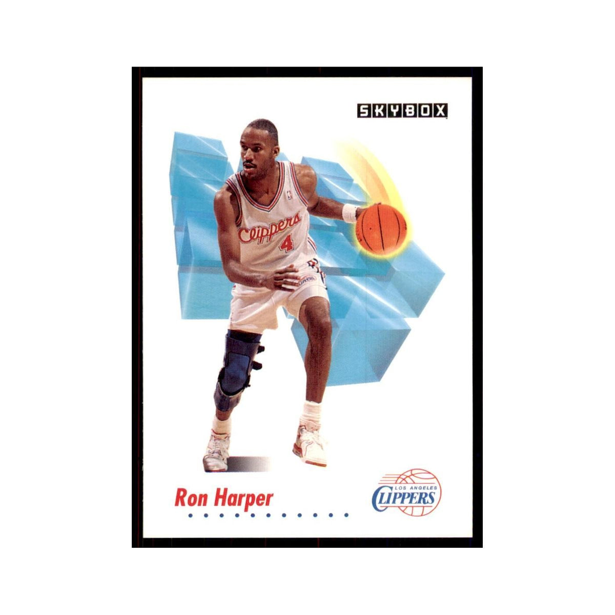 1991 SkyBox Ron Harper Basketball Cards #125