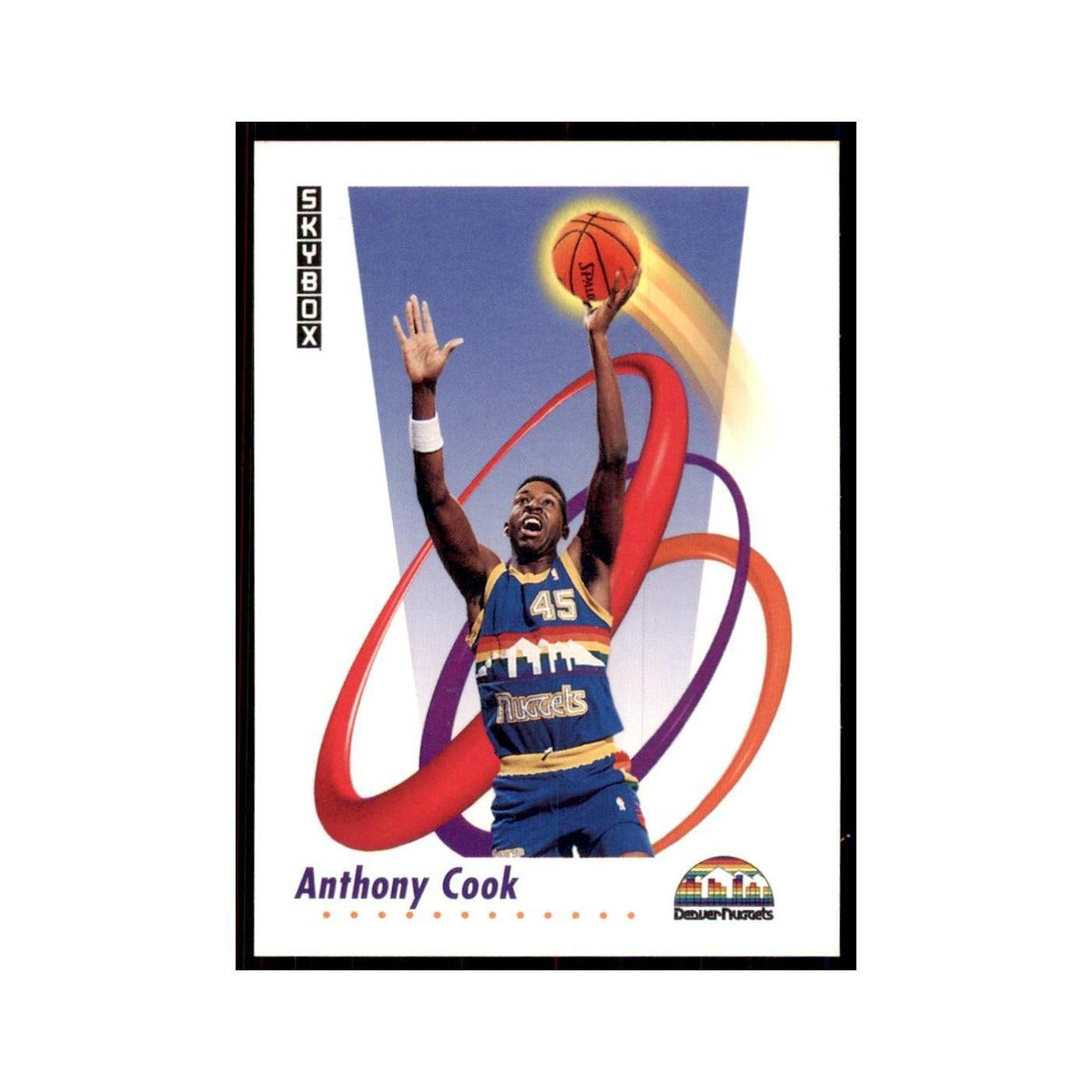 1991 SkyBox Anthony Cook Basketball Cards #69