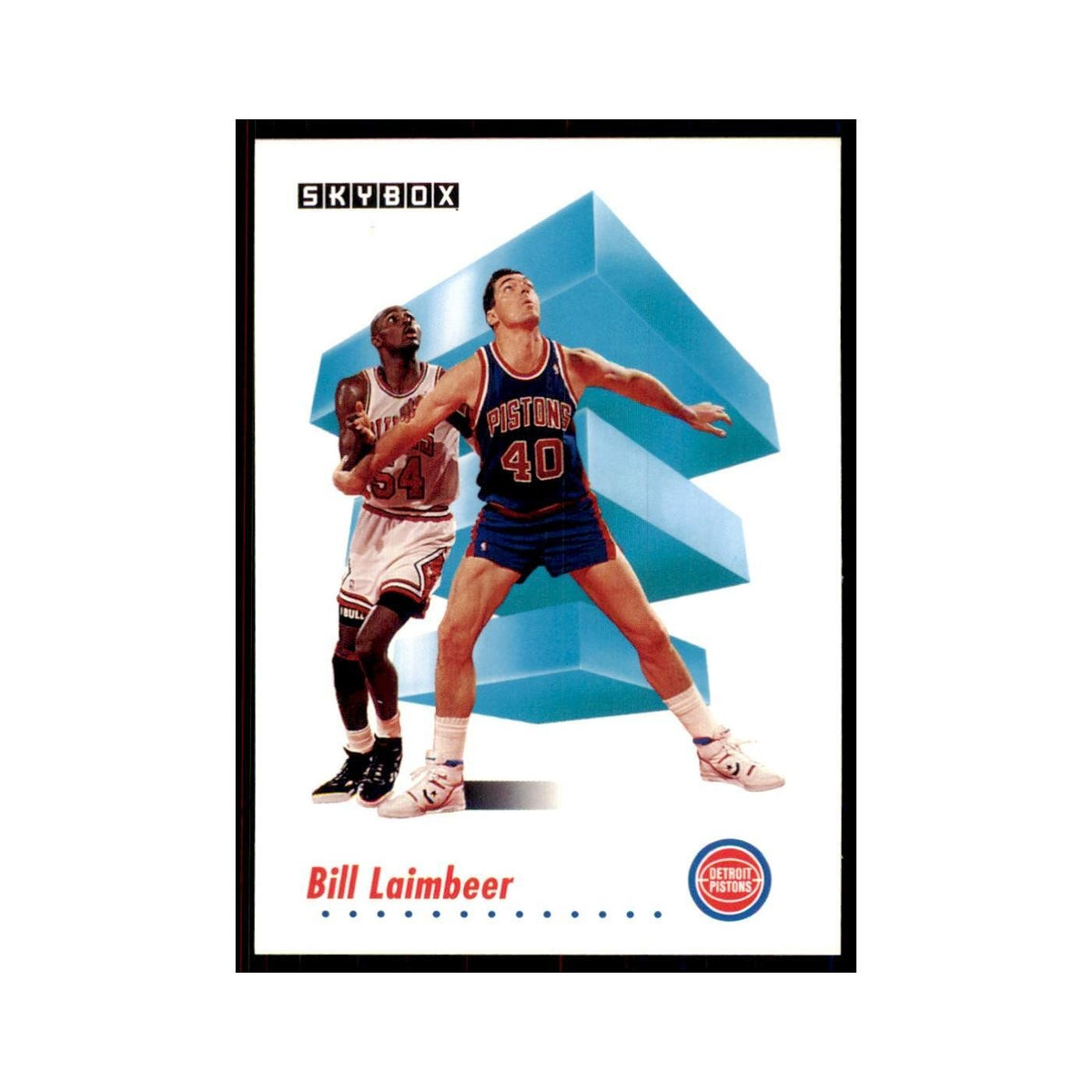 1991 SkyBox Bill Laimbeer Basketball Cards #85