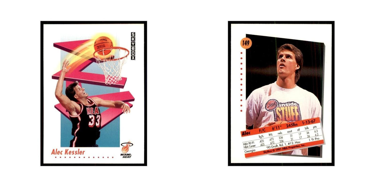 1991 SkyBox Alec Kessler Basketball Cards #149