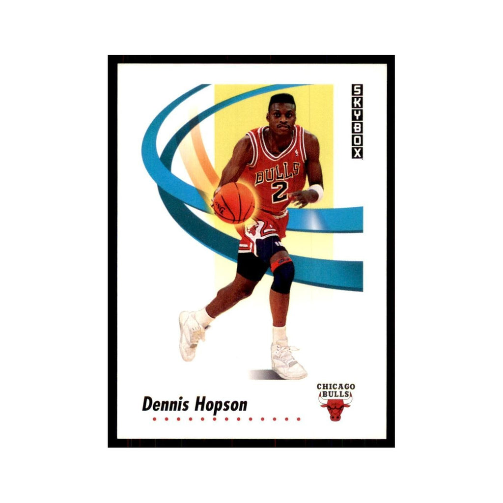 1991 SkyBox Dennis Hopson Basketball Cards #38