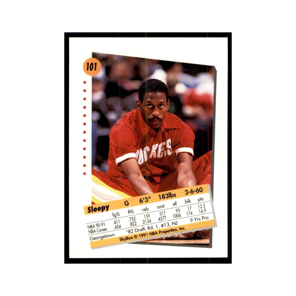 1991 SkyBox Eric Floyd Basketball Cards #101