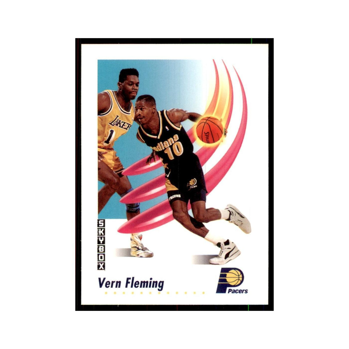 1991 SkyBox Vern Fleming Basketball Cards #112