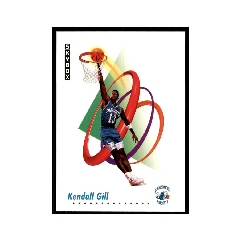 1991 SkyBox Kendall Gill Basketball Cards #27