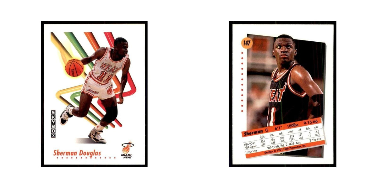 1991 SkyBox Sherman Douglas Basketball Cards #147