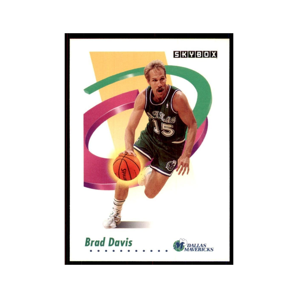 1991 SkyBox Brad Davis Basketball Cards #58