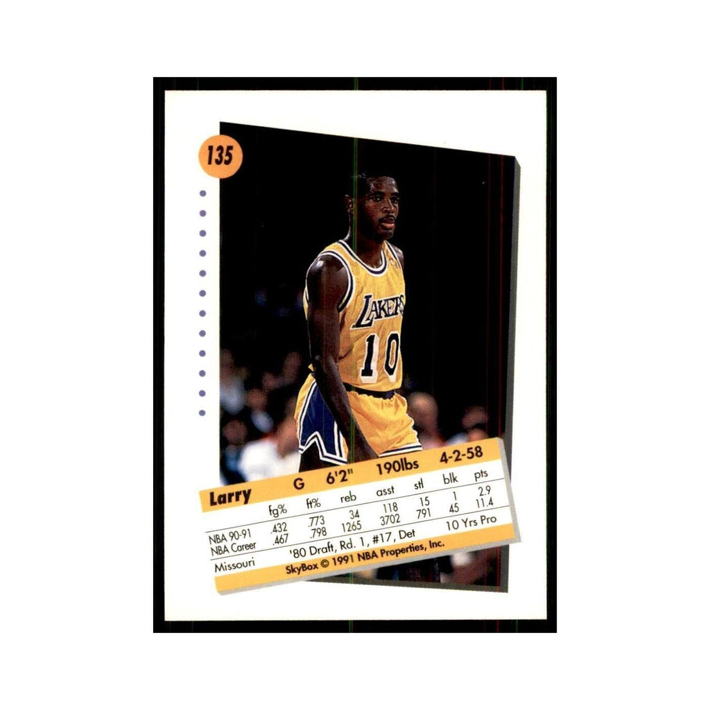 1991 SkyBox Larry Drew Basketball Cards #135