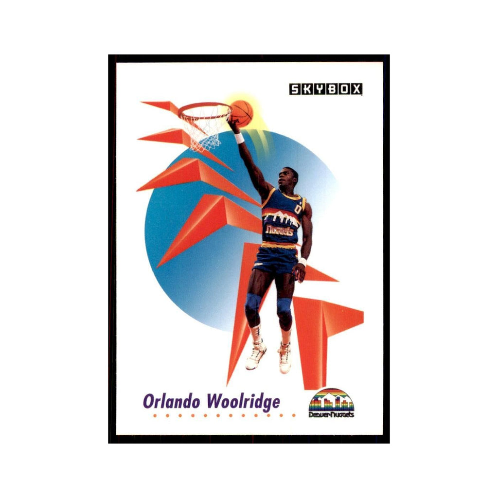 1991 SkyBox Orlando Woolridge Basketball Cards #77