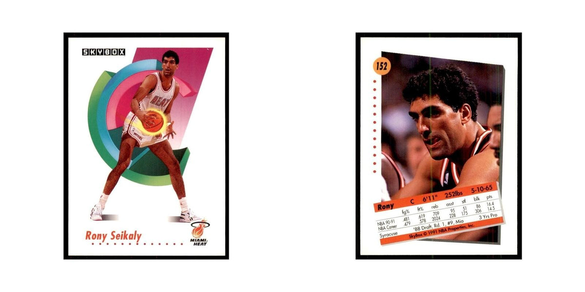 1991 SkyBox Rony Seikaly Basketball Cards #152