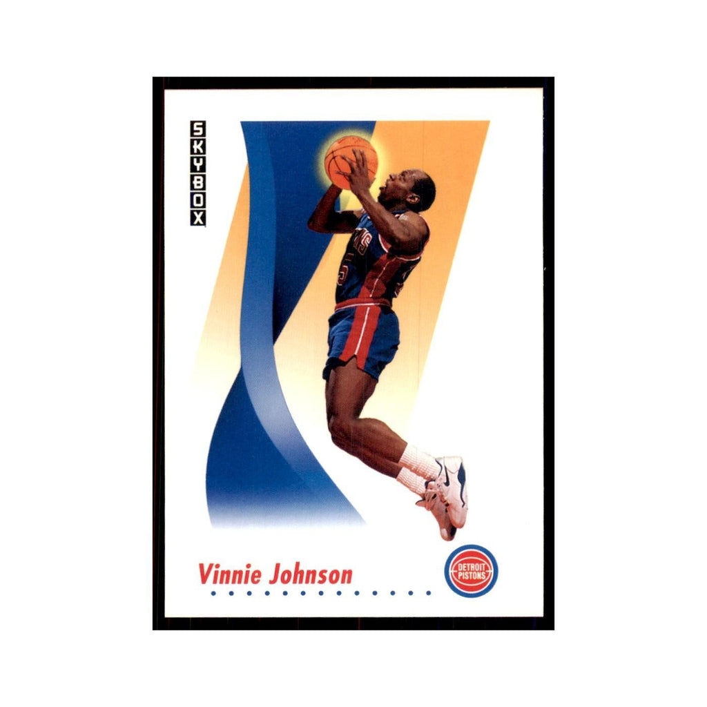 1991 SkyBox Vinnie Johnson Basketball Cards #84