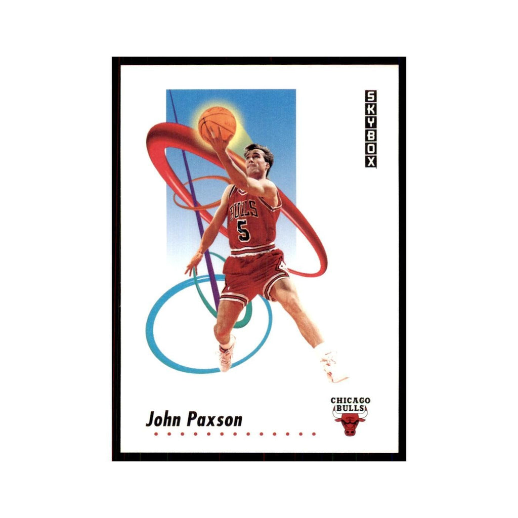1991 SkyBox John Paxson Basketball Cards #42
