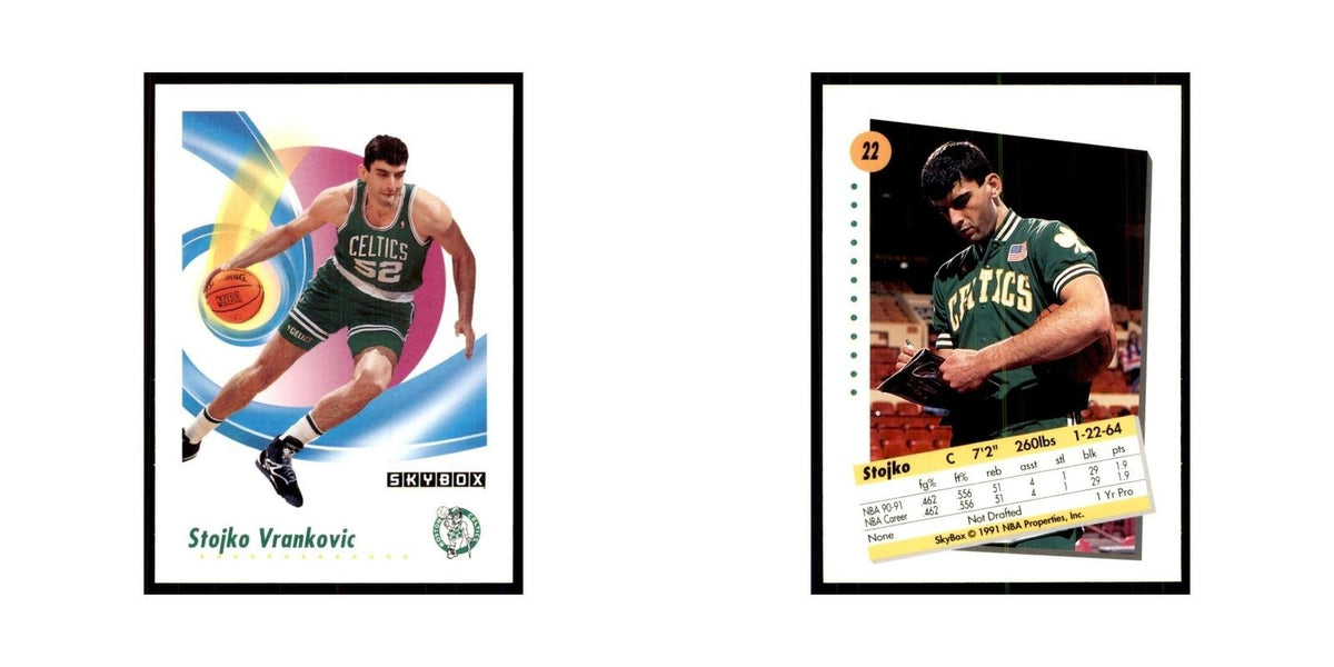 1991 SkyBox Stojko Vrankovic Basketball Cards #22