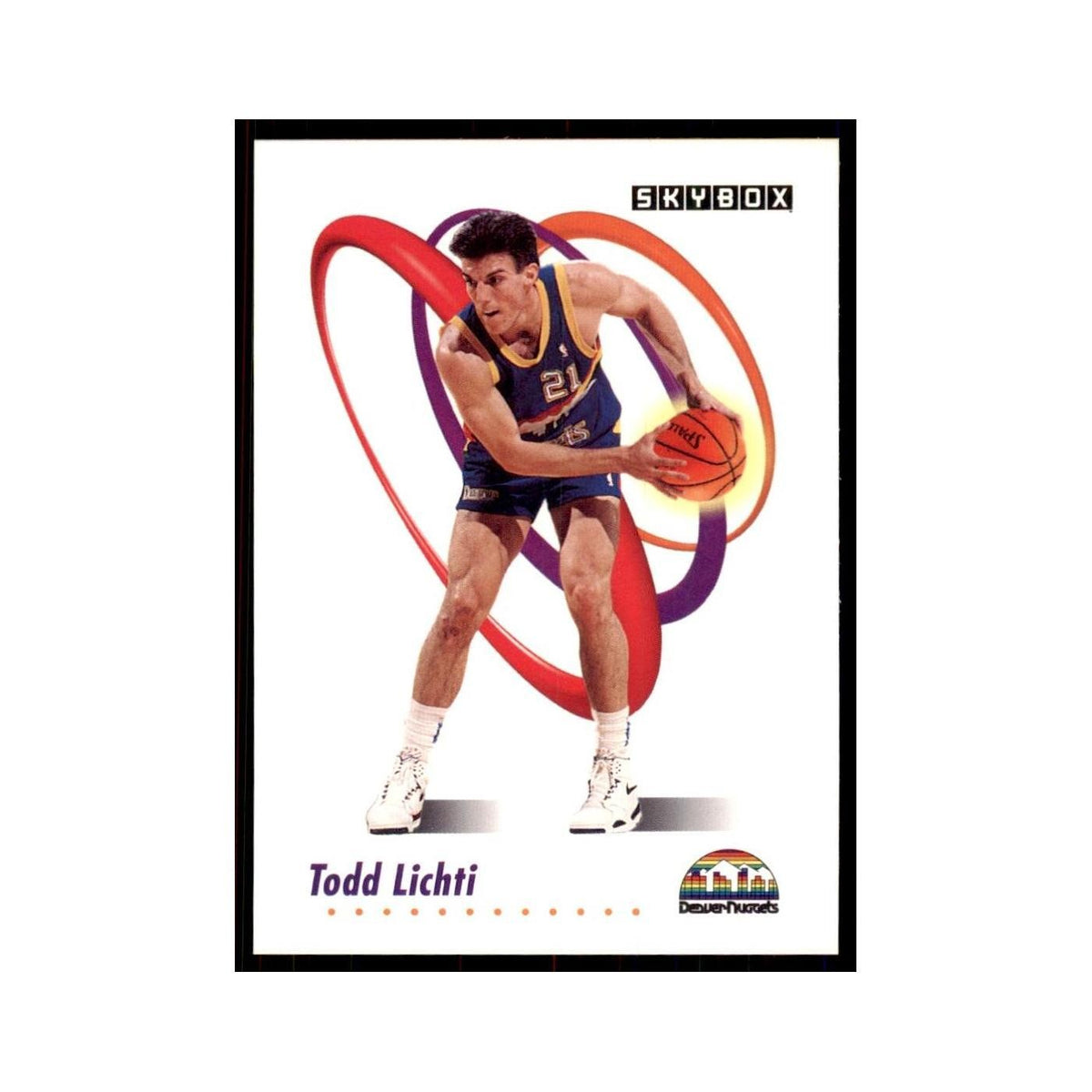 1991 SkyBox Todd Lichti Basketball Cards #73