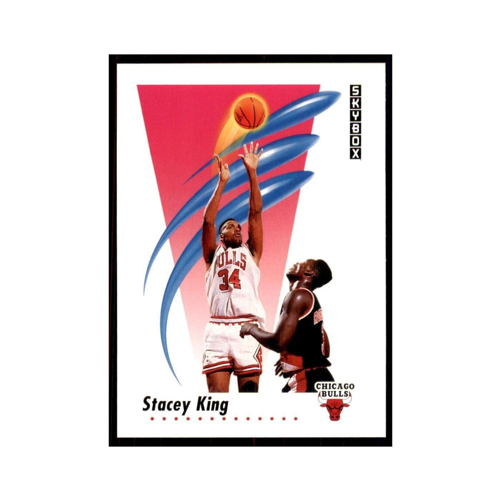 1991 SkyBox Stacey King Basketball Cards #40