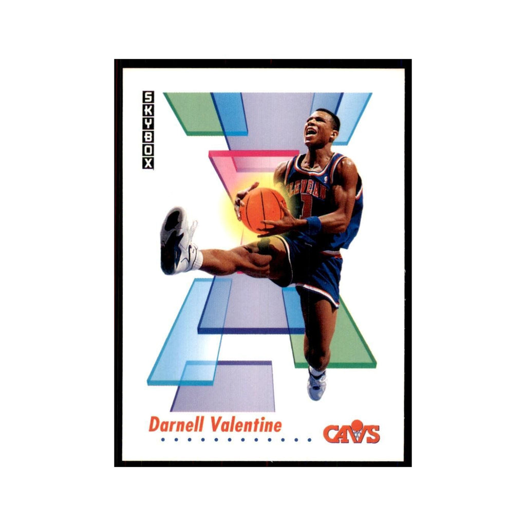 1991 SkyBox Darnell Valentine Basketball Cards #54