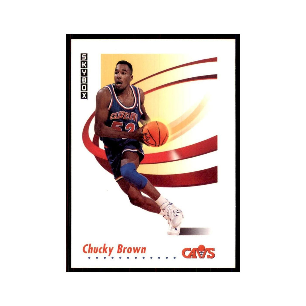 1991 SkyBox Chucky Brown Basketball Cards #46