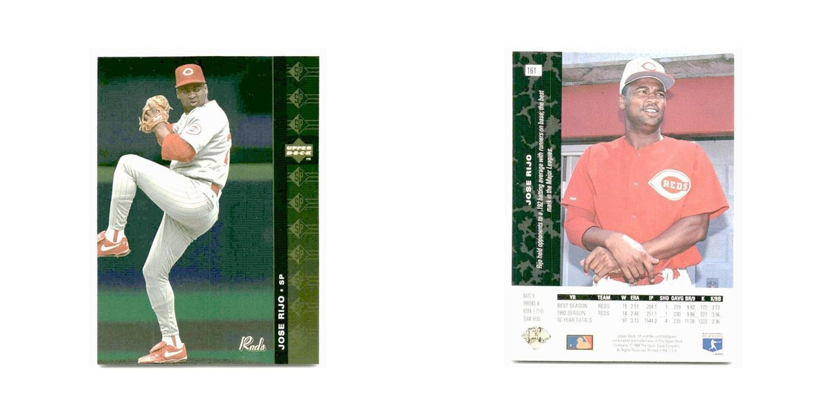 Jose Rijo 1994 SP #161 Cincinnati Reds Baseball Card NM