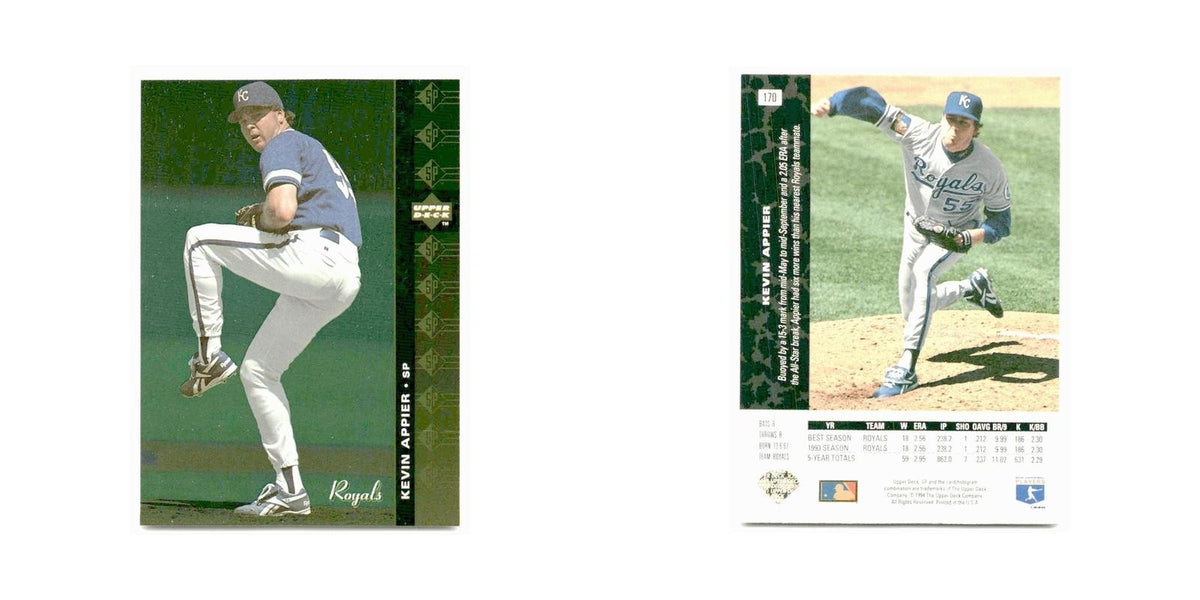 Kevin Appier 1994 SP #170 Kansas City Royals Baseball Card NM