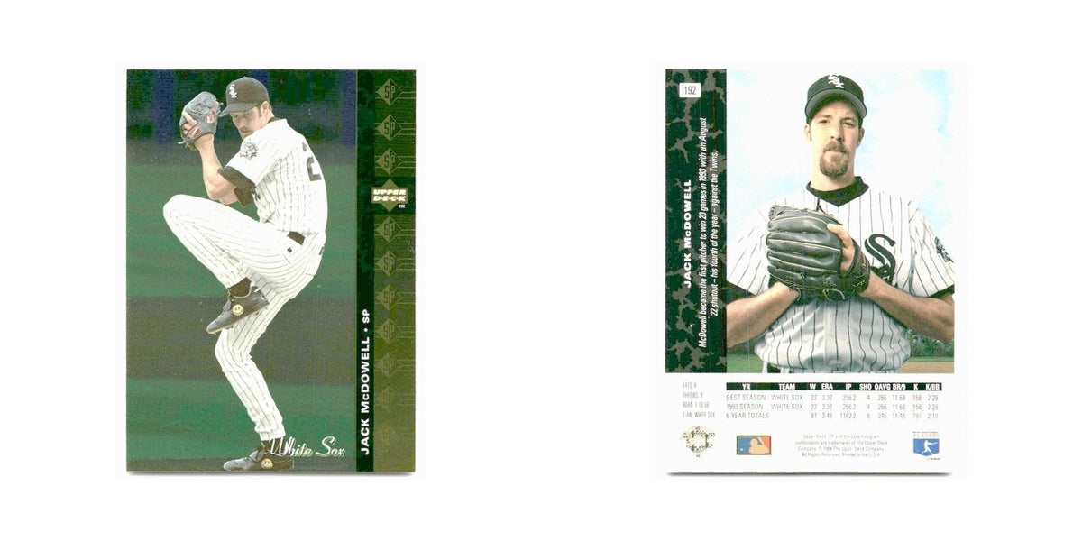 Jack McDowell 1994 SP #192 Chicago White Sox Baseball Card NM