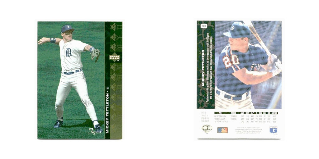 Mickey Tettleton 1994 SP #180 Detroit Tigers Baseball Card NM