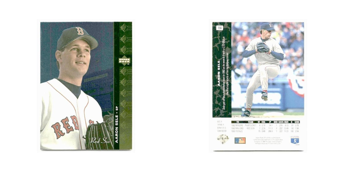Aaron Sele 1994 SP #156 Boston Red Sox Baseball Card NM