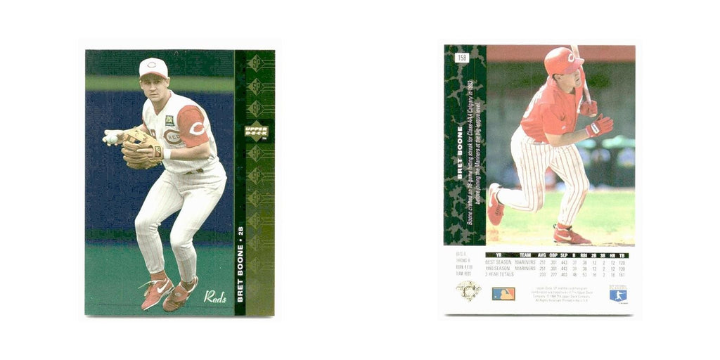 Bret Boone 1994 SP #158 Cincinnati Reds Baseball Card NM