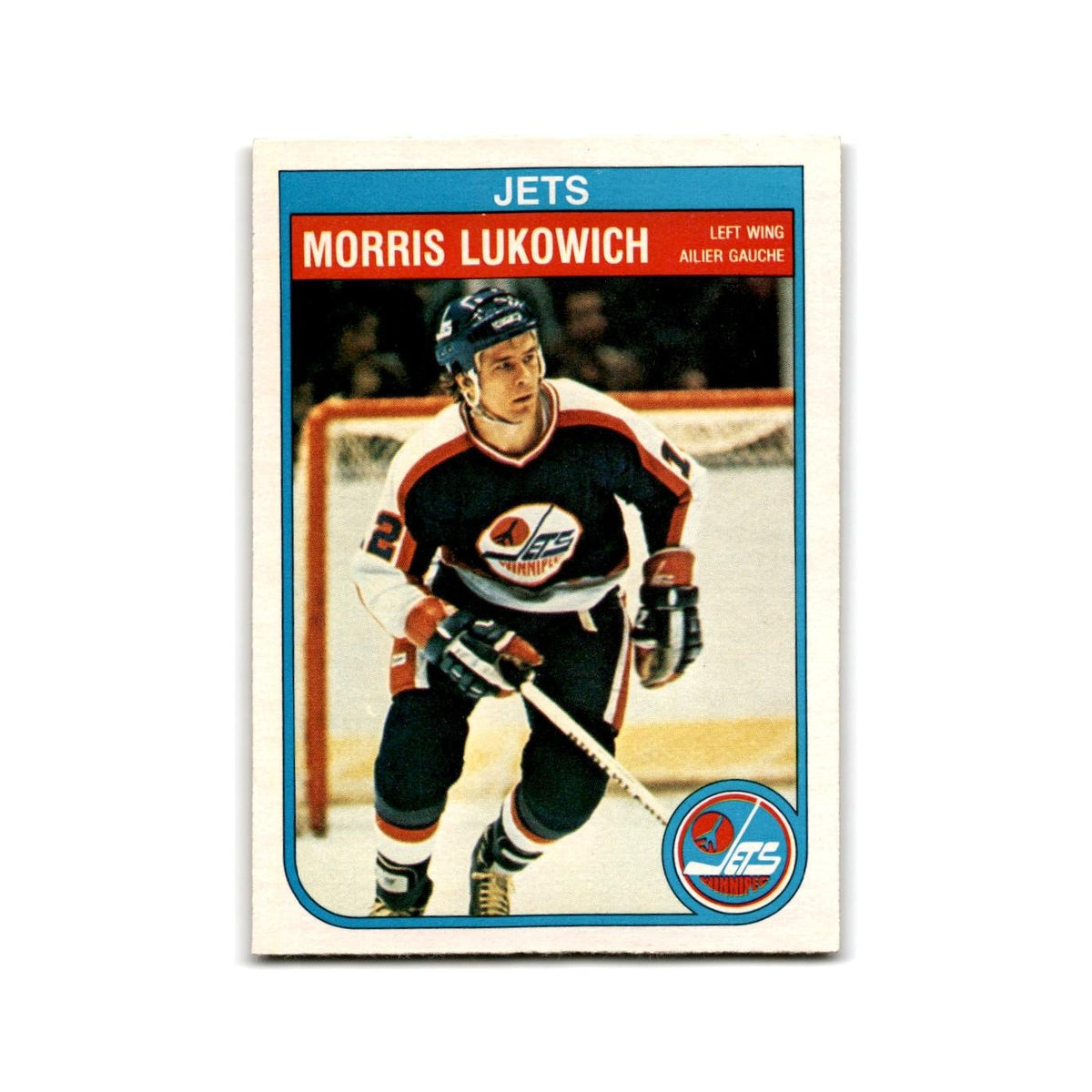 1982 O-Pee-Chee Morris Lukowich Winnipeg Jets #383
