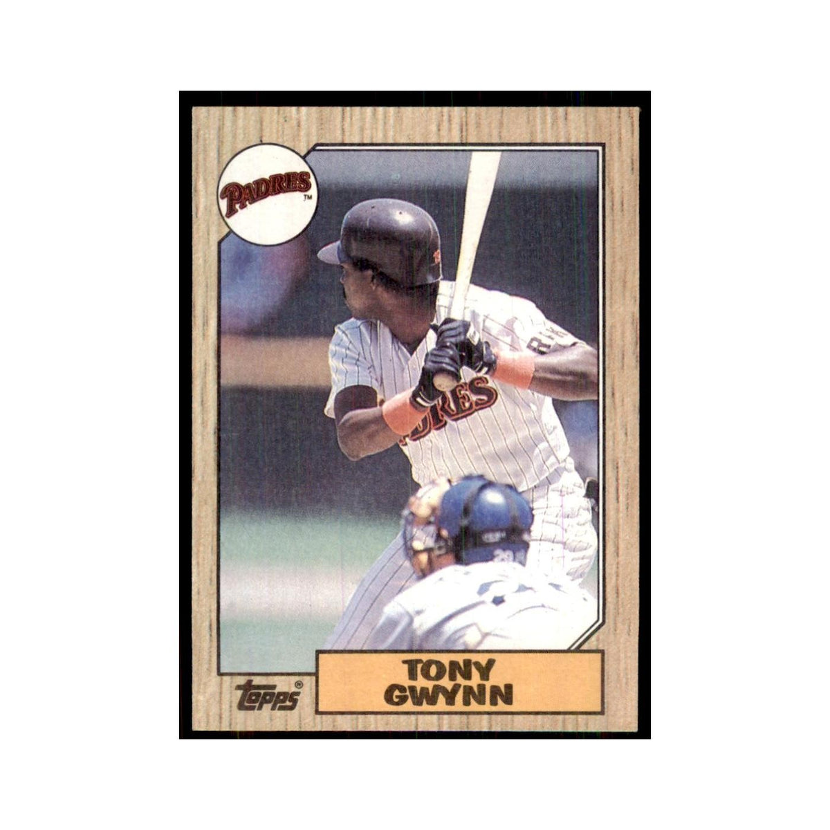 1987 Topps Baseball Card Tony Gwynn Padres #530