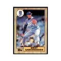 1987 Topps Baseball Card Bret Saberhagen Royals #140