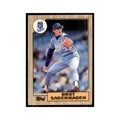 1987 Topps Baseball Card Bret Saberhagen Royals #140