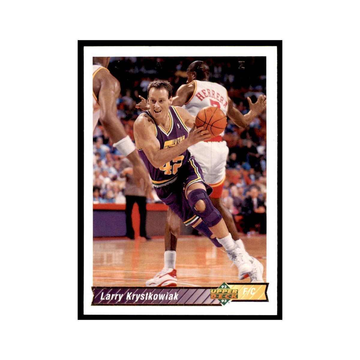 1992 Upper Deck Larry Krystkowiak Basketball Cards #387