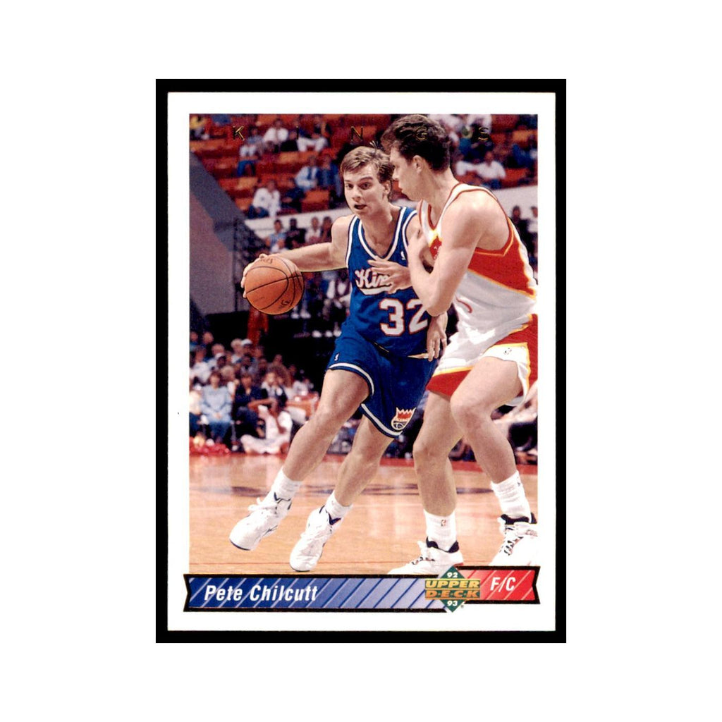 1992 Upper Deck Pete Chilcutt Basketball Cards #283
