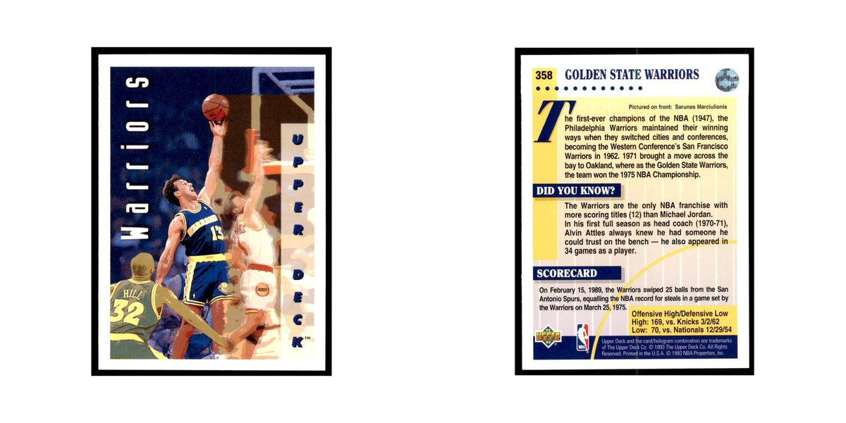 1992 Upper Deck Sarunas Marciulionis Basketball Cards #358