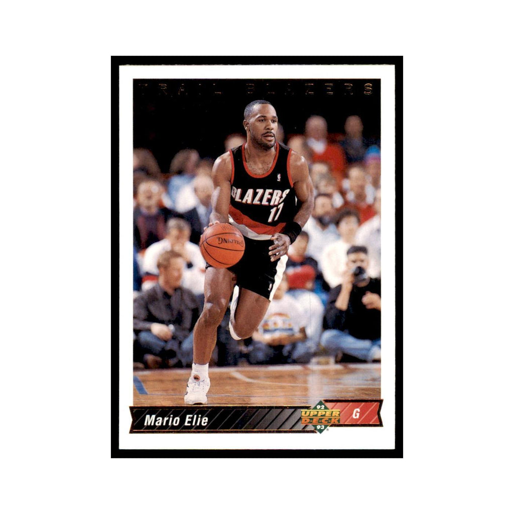 1992 Upper Deck Mario Elie Basketball Cards #346