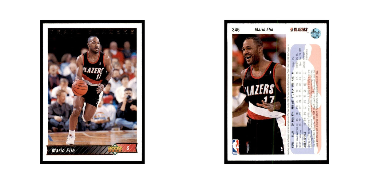 1992 Upper Deck Mario Elie Basketball Cards #346
