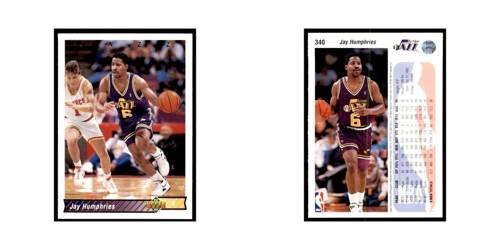 1992 Upper Deck Jay Humphries Basketball Cards #340