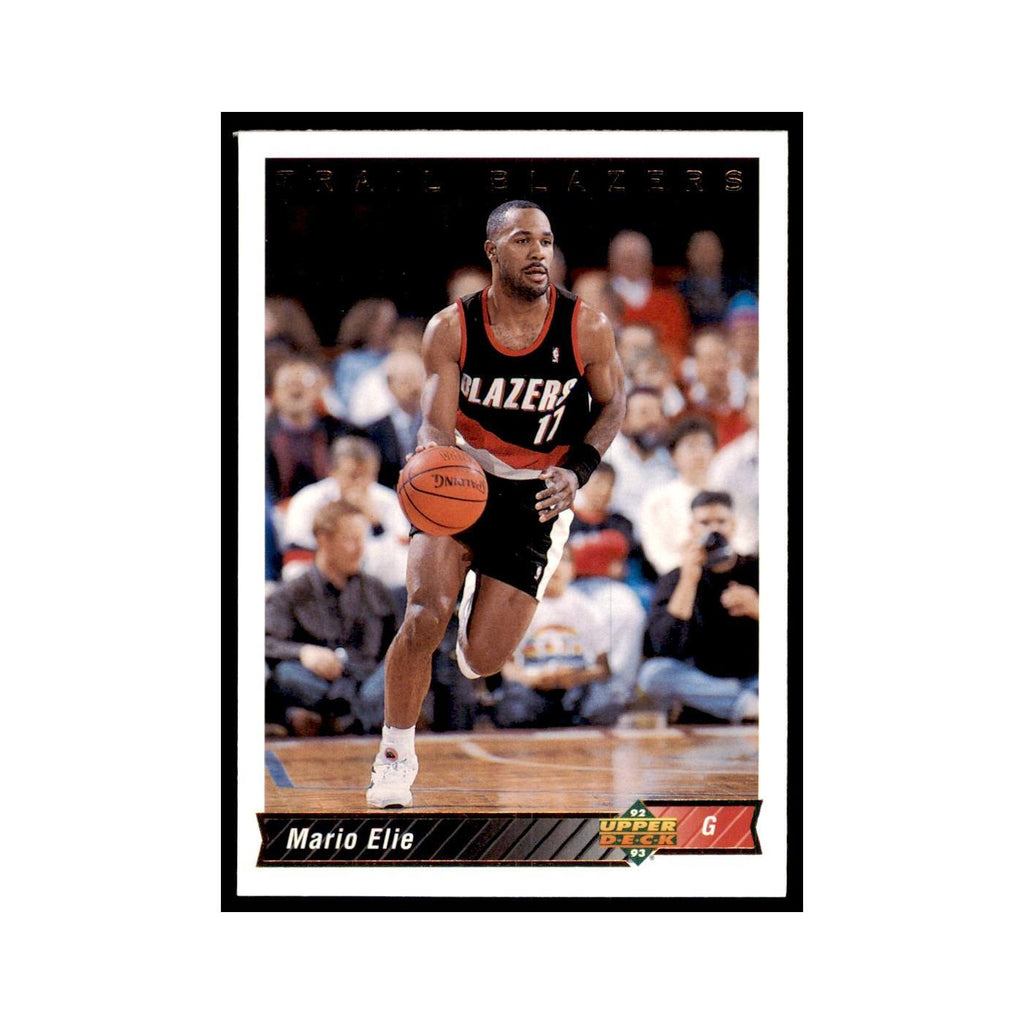 1992 Upper Deck Mario Elie Basketball Cards #346