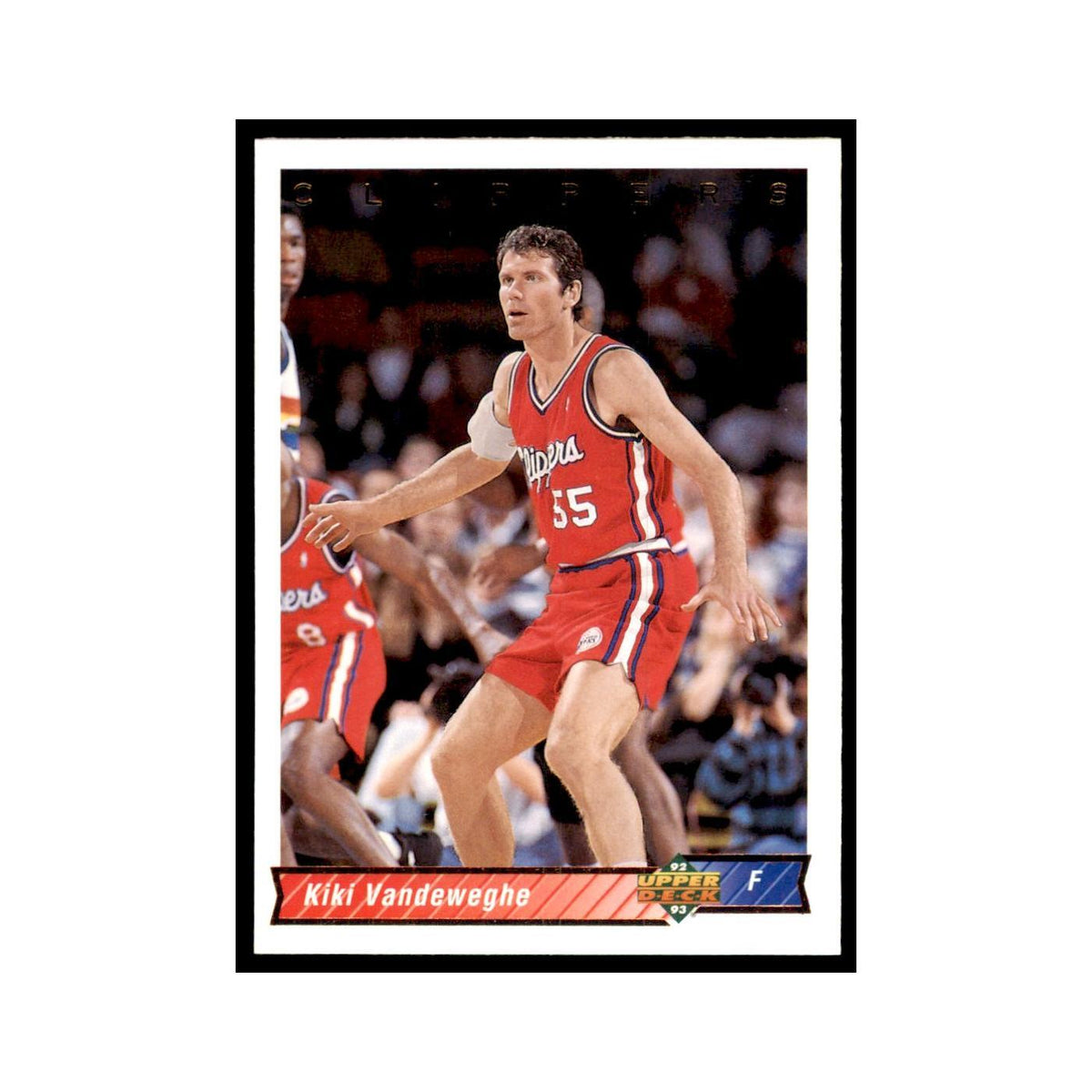 1992 Upper Deck Kiki Vandeweghe Basketball Cards #385