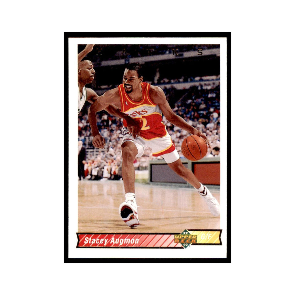 1992 Upper Deck Stacey Augmon Basketball Cards #142