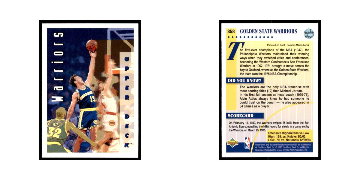 1992 Upper Deck Sarunas Marciulionis Basketball Cards #358