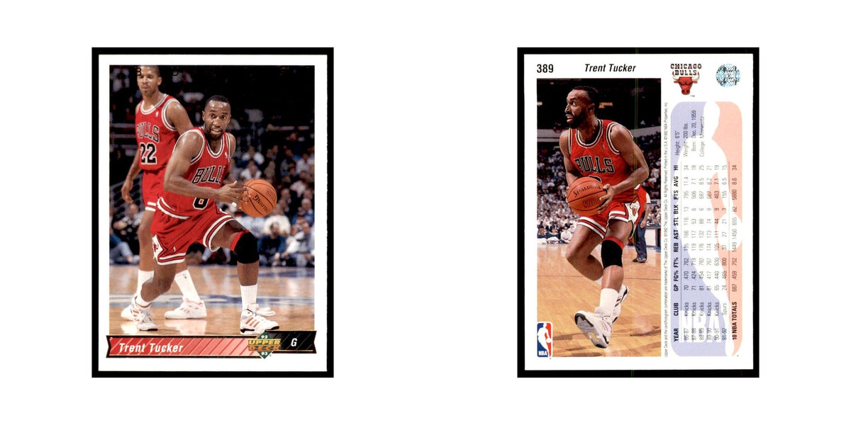 1992 Upper Deck Trent Tucker Basketball Cards #389