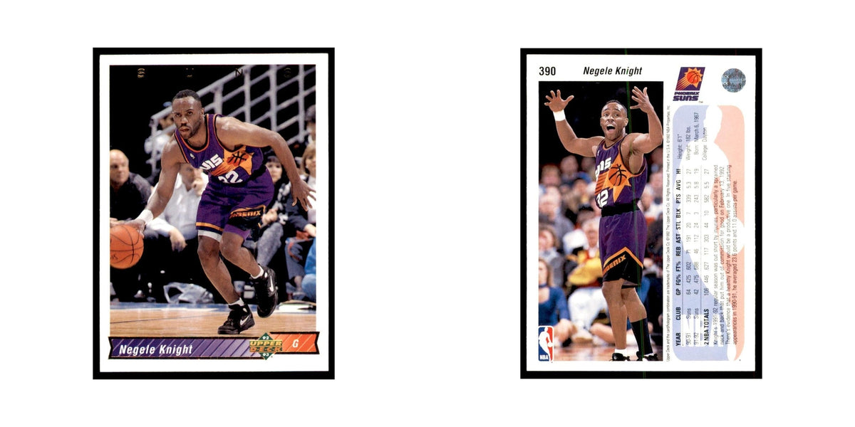 1992 Upper Deck Negele Knight Basketball Cards #390