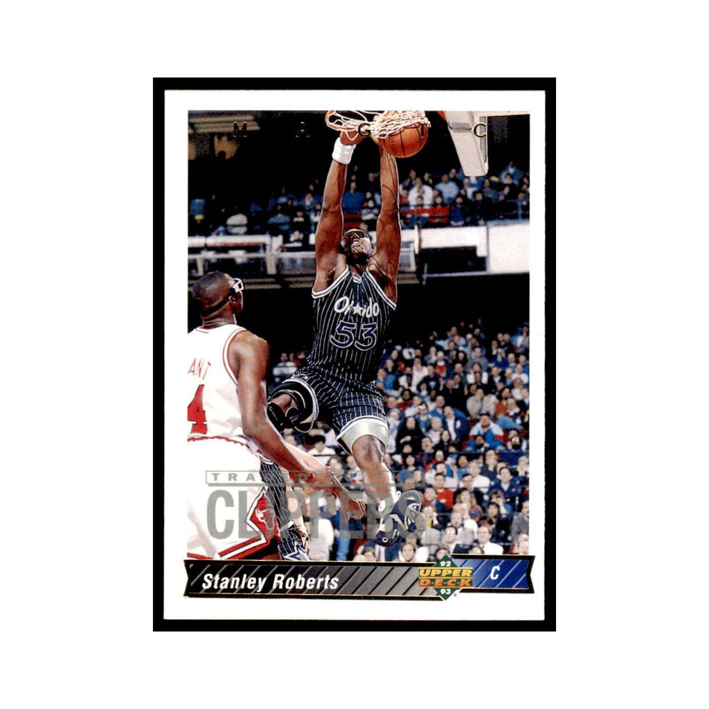 1992 Upper Deck Stanley Roberts Basketball Cards #147