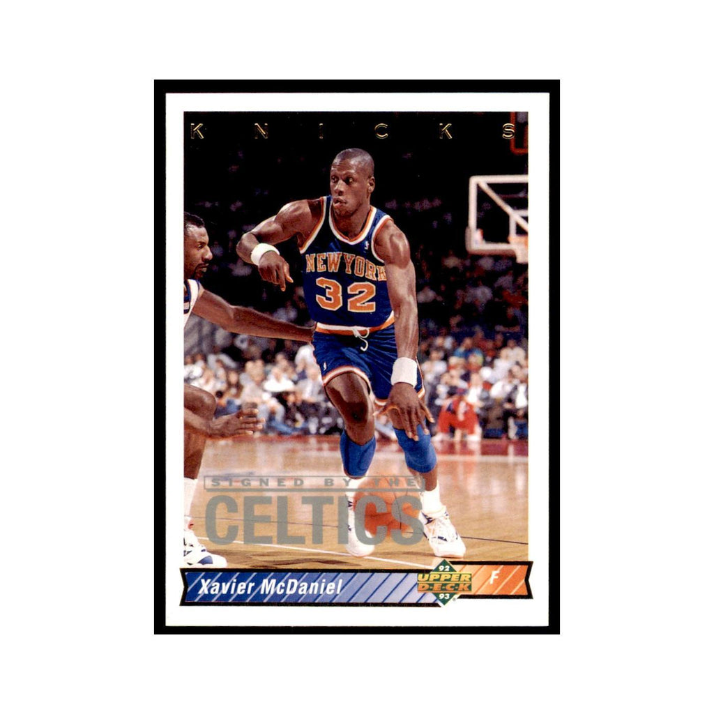 1992 Upper Deck Xavier McDaniel Basketball Cards #269