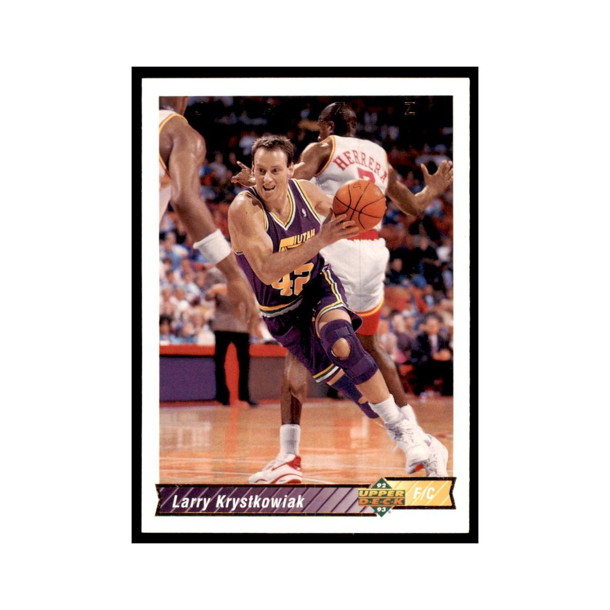 1992 Upper Deck Larry Krystkowiak Basketball Cards #387