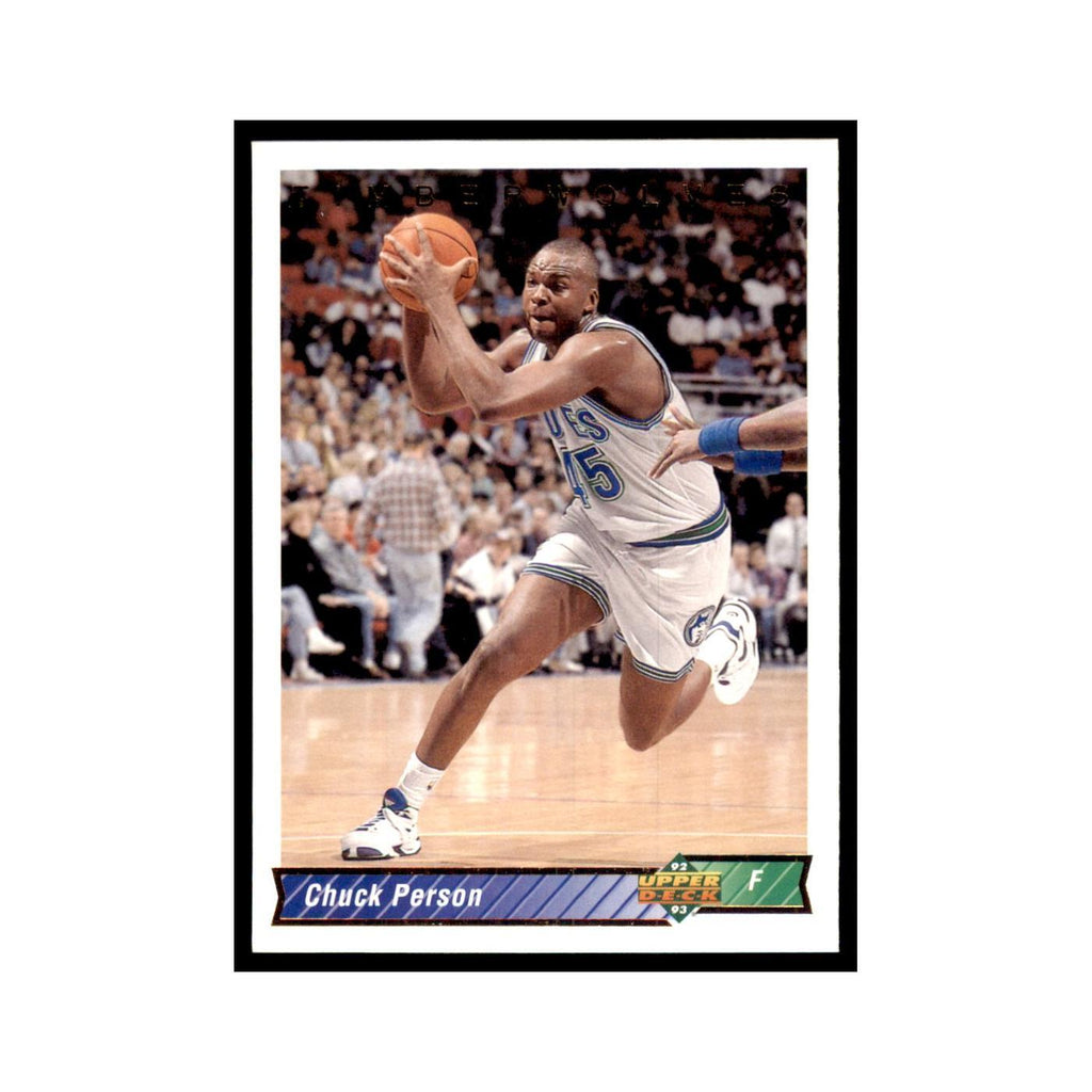 1992 Upper Deck Chuck Person Basketball Cards #345