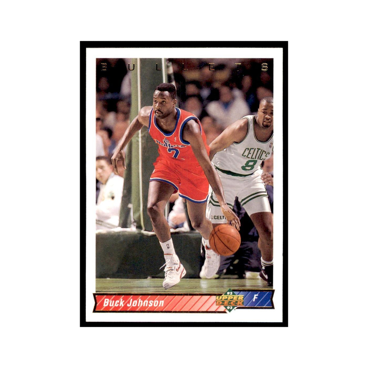 1992 Upper Deck Buck Johnson Basketball Cards #377