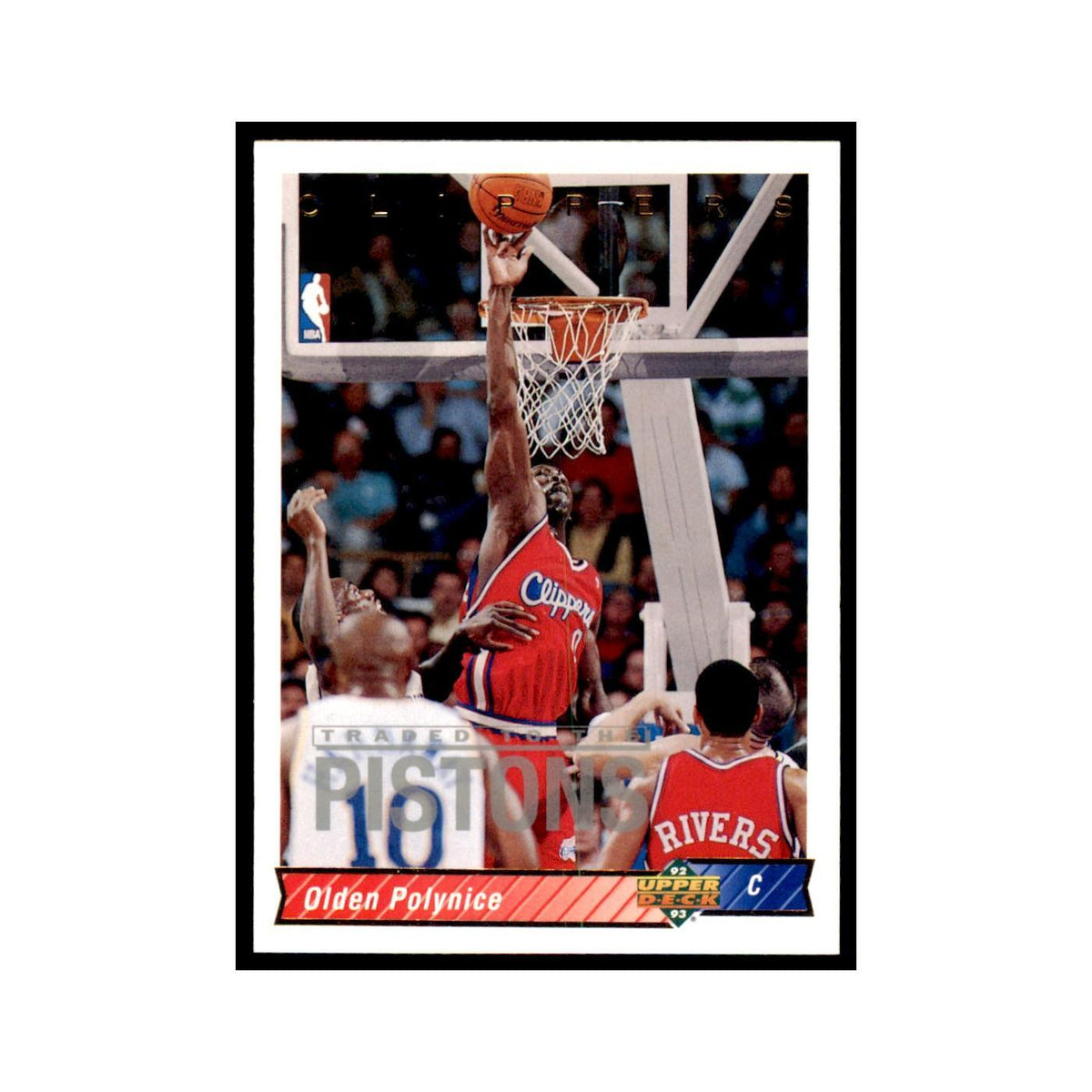 1992 Upper Deck Olden Polynice Basketball Cards #29
