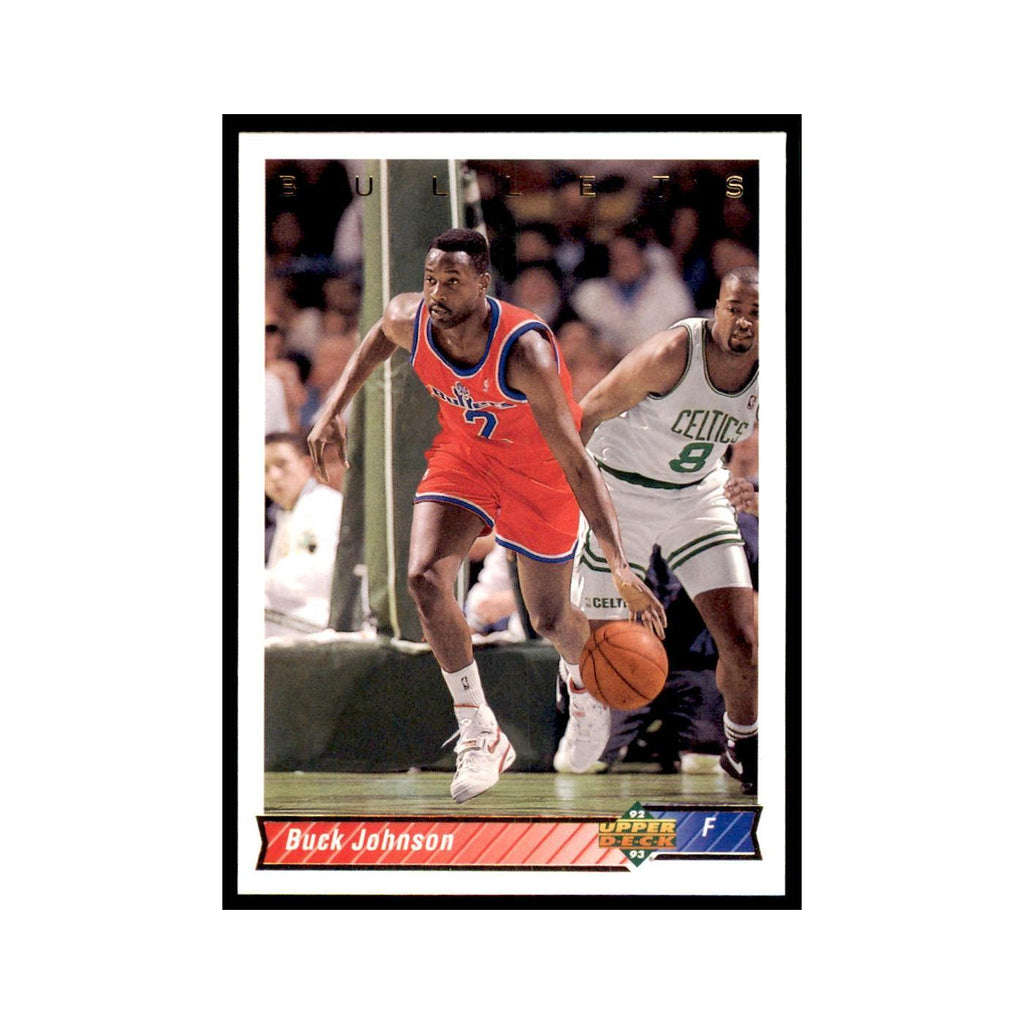 1992 Upper Deck Buck Johnson Basketball Cards #377
