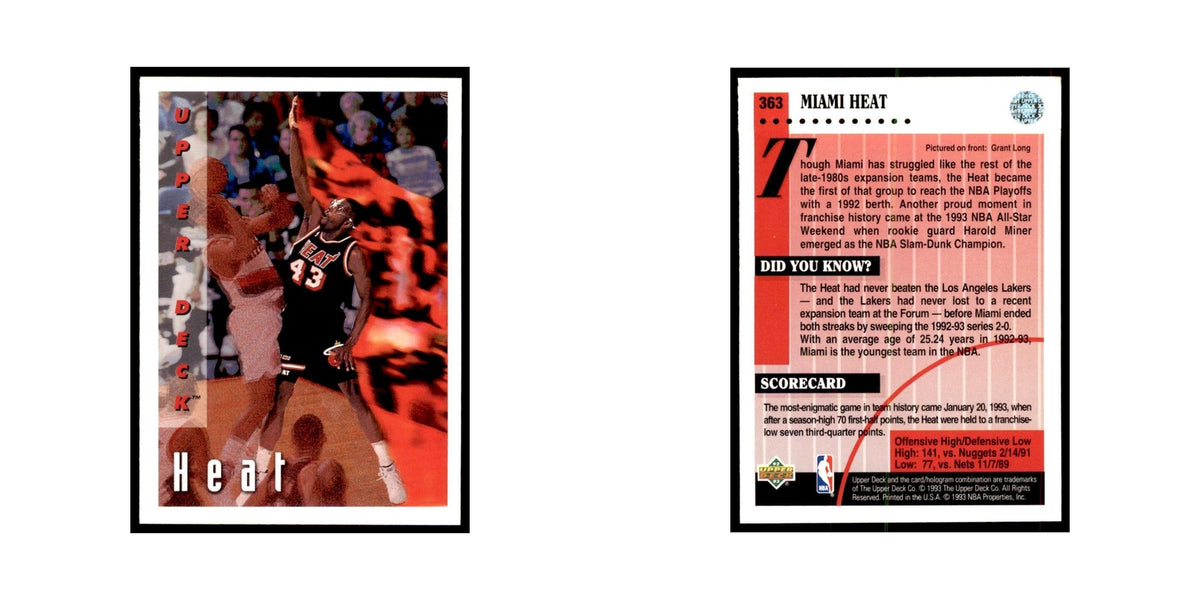 1992 Upper Deck Grant Long Basketball Cards #363